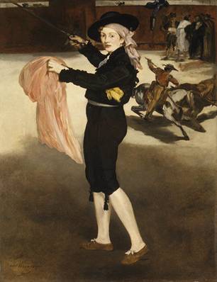 Victorine Meurent 1862  	by Edouard Manet 1832-1883 	Metropolitan Museum of Art New York NY 29.100.53